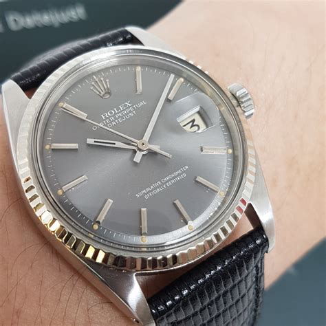 rolex 1601 gray dial|rolex 1601 price.